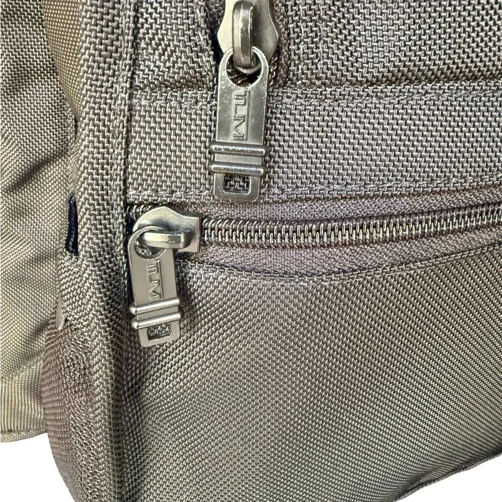 TUMI Black Ballistic Nylon Urban Bodypack / Backpack. Style # 2680D3 - Picture 5 of 11